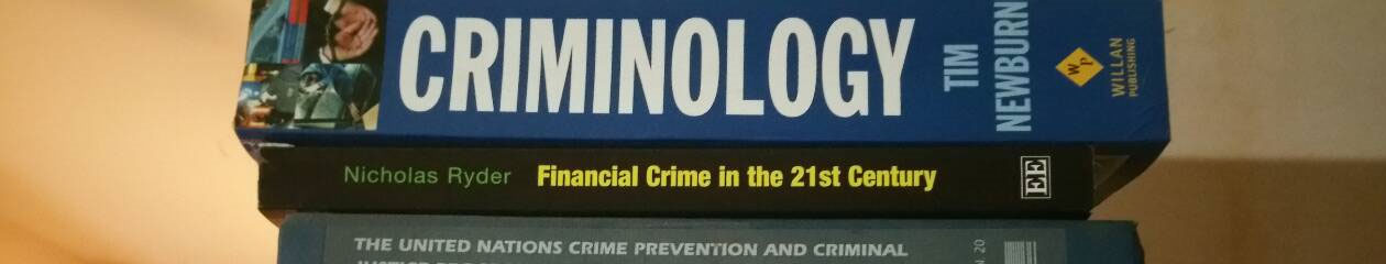 Criminology and Criminal Justice Administration.